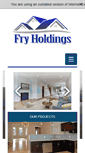 Mobile Screenshot of fryholdings.com